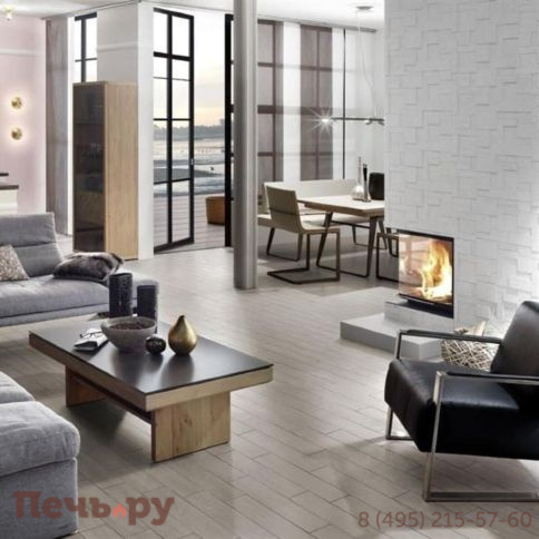 Каминная топка Brunner Eck-Kamin 51/52/52 с подъемом (стекло - угловое) фото 3