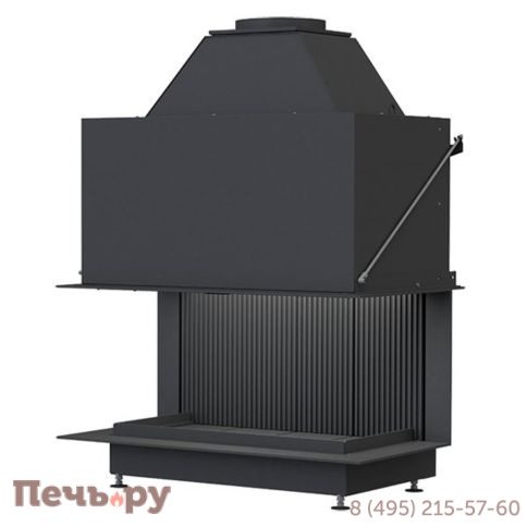 Каминная топка Brunner Urfeuer открытая панорамная топка 50/44/88/44 фото 5