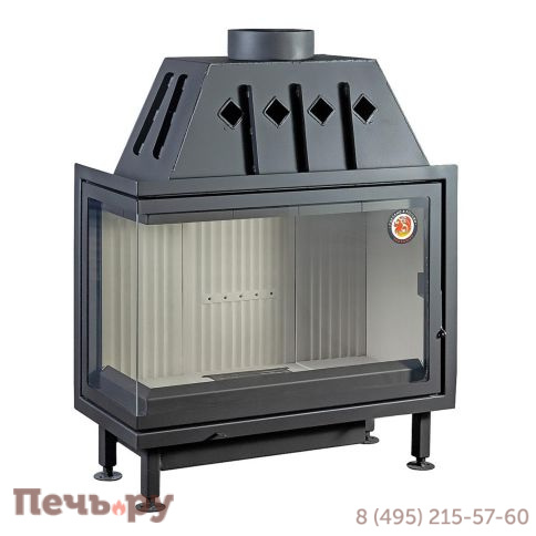 Каминная топка ЭкоКамин Альфа 1000 два стекла фото 5