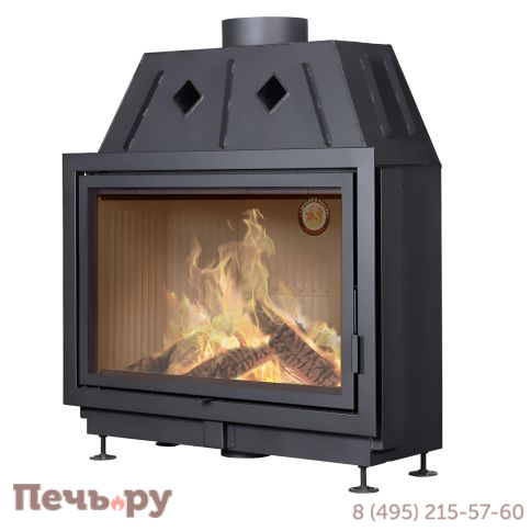 Каминная топка ЭкоКамин Альфа 1000 подовая фото