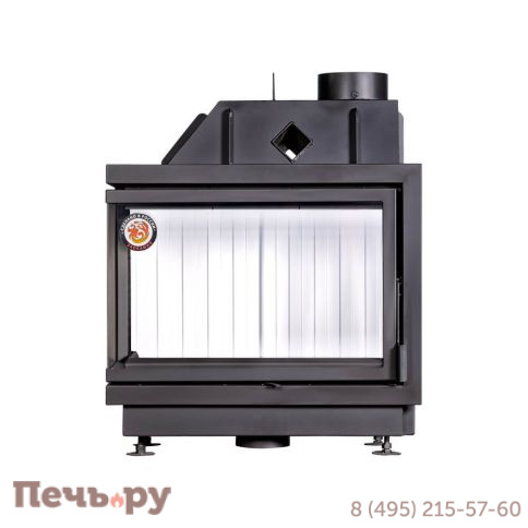 Каминная топка ЭкоКамин Альфа 800 L/R два стекла фото 3