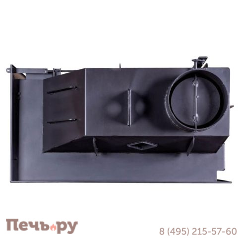 Каминная топка ЭкоКамин Альфа 800B L/R два стекла с черным шамотом фото 8