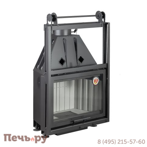 Каминная топка ЭкоКамин Альфа 800K с контргрузом фото 4