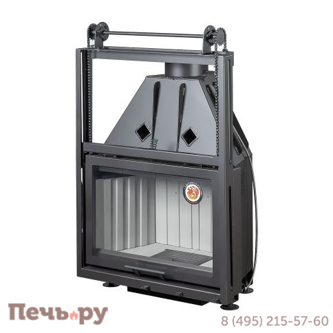 Каминная топка ЭкоКамин Альфа 800K с контргрузом фото 6