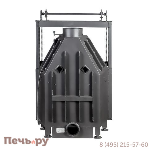 Каминная топка ЭкоКамин Альфа 800K с контргрузом фото 9