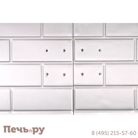 Каминная топка ЭкоКамин Дельта 1000 два стекла принтинг фото 11