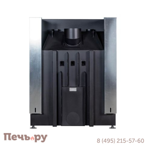 Каминная топка ЭкоКамин Дельта 1200 три стекла принтинг фото 7