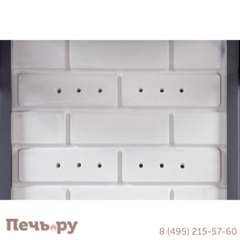 Каминная топка ЭкоКамин Дельта 700 P три стекла подовое горение принтинг фото 9