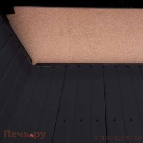Каминная топка ЭкоКамин Вега 1000 МB черный шамот принтинг фото 9
