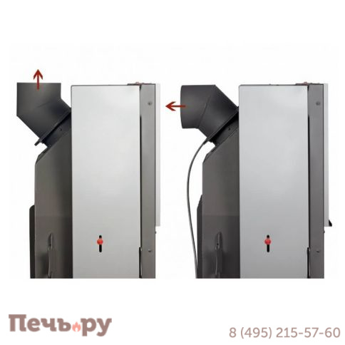 Каминная топка ЭкоКамин Вега 1000МP принтинг с подовым горением фото 10