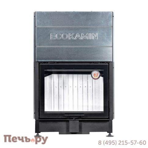 Каминная топка ЭкоКамин Вега 800 P подовое горение принтинг фото 2