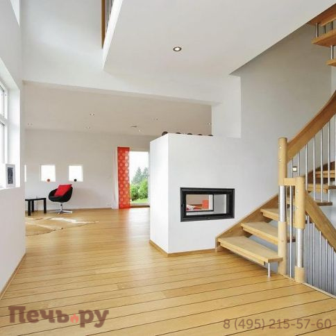 Каминная топка Hoxter Haka 63/51WT двойное остекление фото 5