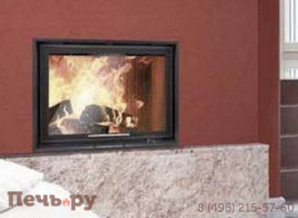 Каминная топка Hoxter Haka 67/51WIh+ с дополнительной изоляцией, двойное остекление фото 3