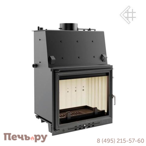 Каминная топка Kratki Amelia/EKO/AQUA/14/W (змеевик) фото