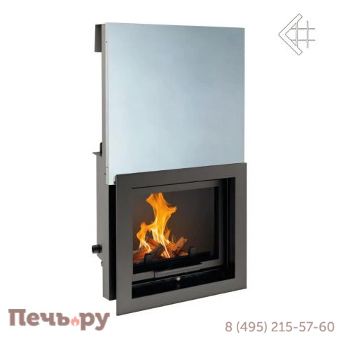 Каминная топка Kratki Amelia/PW/24/G/W (гильотина) фото