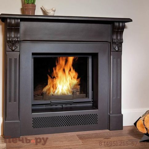 Каминная топка Kratki Amelia/PW/30/G/W (гильотина) фото 2