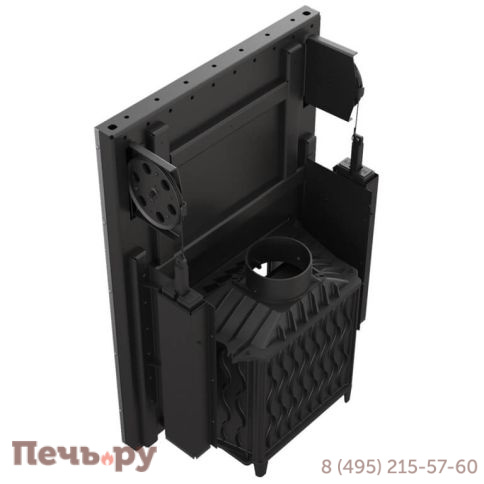 Каминная топка Kratki Antek/G (гильотина) фото 4