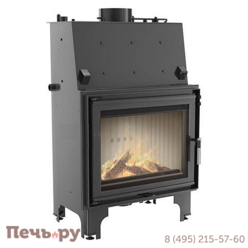 Каминная топка Kratki Aquario/A/14/PW/W с водяным контуром фото