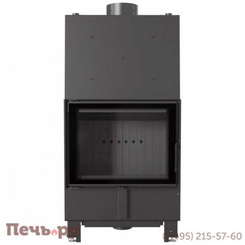 Каминная топка Kratki Lucy/PW/12/W двойное стекло, с водяным контуром фото