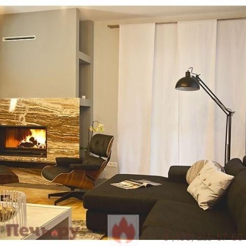 Каминная топка Kratki Mila/G/SZ/Z (гильотина, керамич. футеровка) фото 2