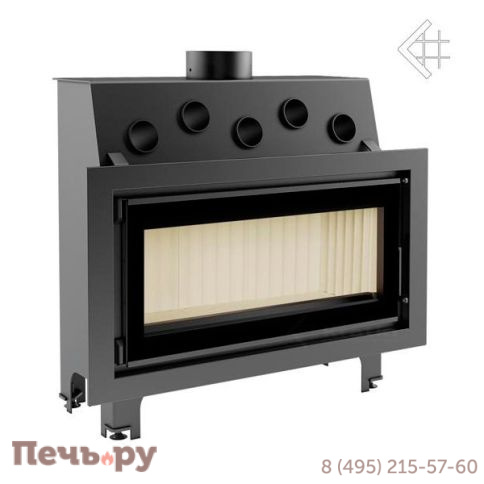 Каминная топка Kratki Mila/GLASS (двойное стекло) фото