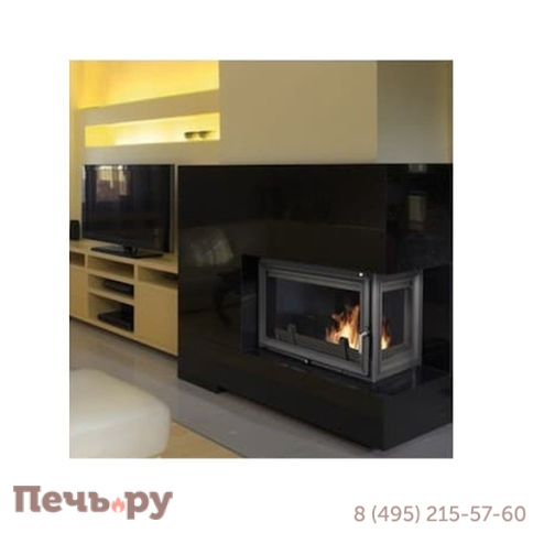 Каминная топка Kratki Oliwia/PW/BP/22/W (стекло справа) фото 2