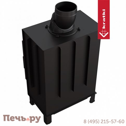 Каминная топка Kratki Pro Lucy/12 двойное стекло фото 8