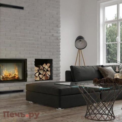 Каминная топка Kratki Pro Lucy/12/slim/L/BS стекло слева фото 3