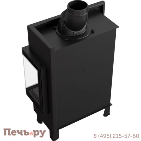 Каминная топка Kratki Pro Lucy/12/slim/P/BS стекло справа фото 6