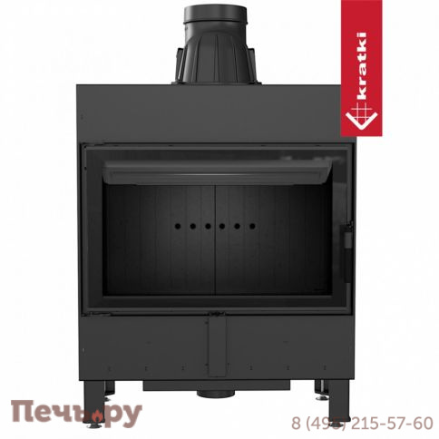 Каминная топка Kratki Pro Lucy/14 двойное стекло фото 5