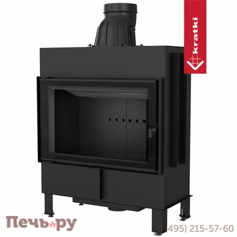 Каминная топка Kratki Pro Lucy/14 двойное стекло фото 6