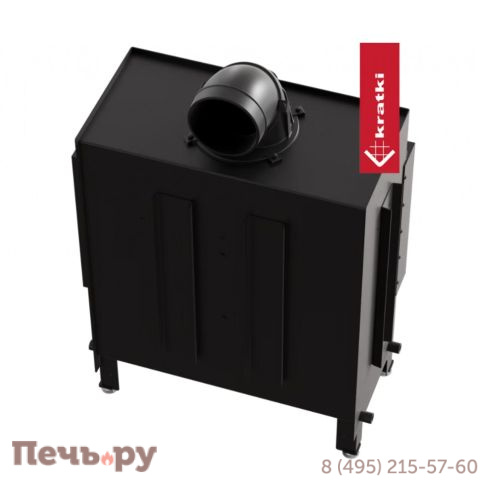 Каминная топка Kratki Pro Lucy/14/New угловое стекло фото 10