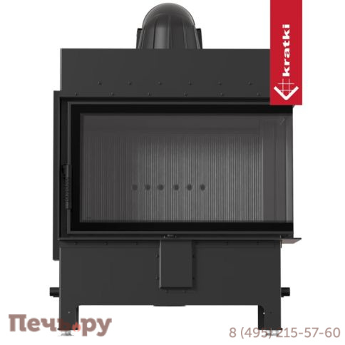 Каминная топка Kratki Pro Lucy/14/New угловое стекло фото 12