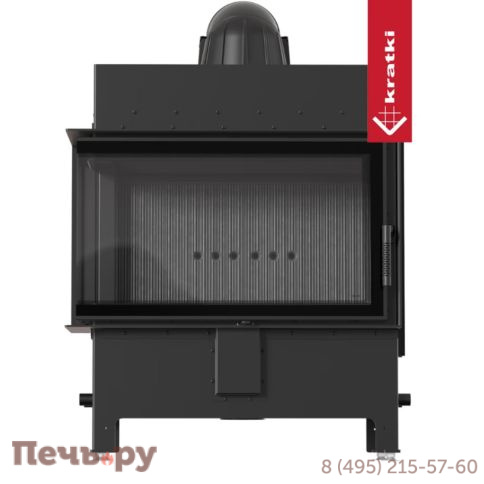 Каминная топка Kratki Pro Lucy/14/New угловое стекло фото 16