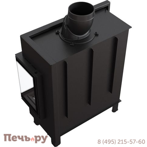 Каминная топка Kratki Pro Lucy/14/New угловое стекло фото 6