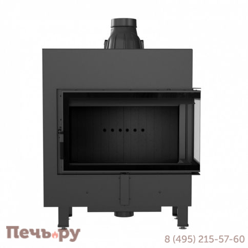 Каминная топка Kratki Pro Lucy/14/Slim/P/BS, Г-образное стекло справа фото 8