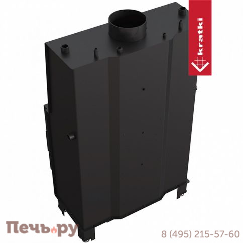 Каминная топка Kratki Pro Lucy/PW/16/W двойное стекло с водяным контуром фото 6