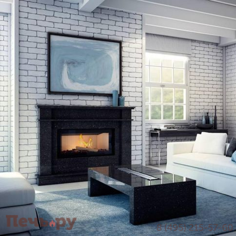 Каминная топка Kratki Pro Nadia/14/G (гильотина) фото 3