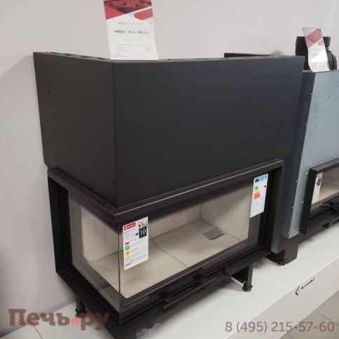 Каминная топка Kratki Pro Nadia/14/L/BS/G (гильотина) фото 12