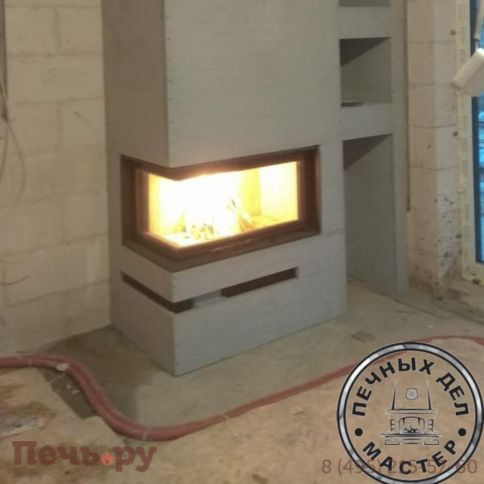 Каминная топка Kratki Pro Nadia/14/L/BS/G (гильотина) фото 6