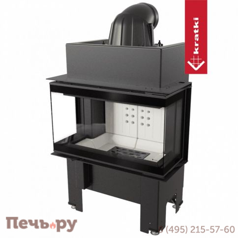 Каминная топка Kratki Pro NBC 680/280 7кВт фото 5
