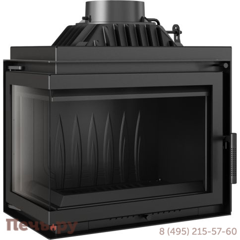 Каминная топка Kratki Simple M/S/BS (угловое стекло) фото 10