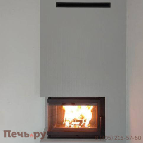 Каминная топка Kratki Simple M/S/BS (угловое стекло) фото 4