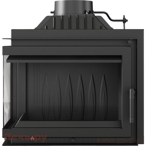 Каминная топка Kratki Simple M/S/BS (угловое стекло) фото 5