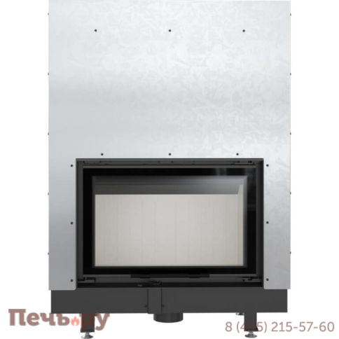 Каминная топка Kratki Zibi/G (гильотина) (керамич. футеровка) фото 3