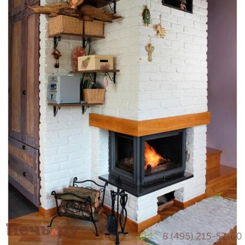 Каминная топка Kratki Zuzia/L (стекло слева) фото 2