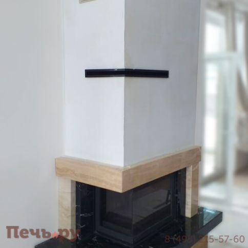 Каминная топка Nordflam Trent угловая фото 12