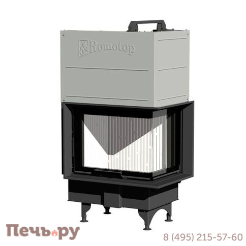 Каминная топка Romotop Angle R/L 2G L 66.51.44, Akum фото