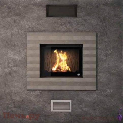 Каминная топка Seguin Visio 8 Black Line гильотина фото 3