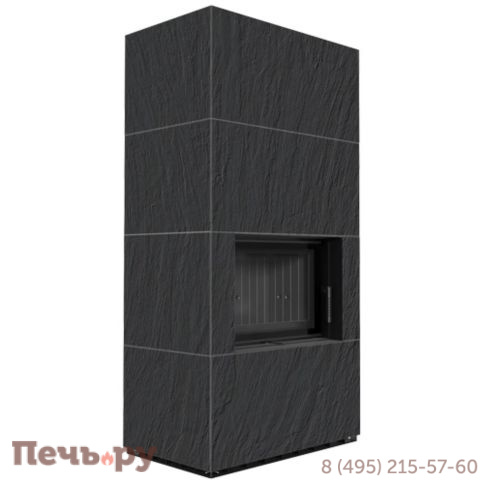 Каминокомплект Kratki Pro Floki в облицовке Naturali Ardesia Nero a Spacco фото 4